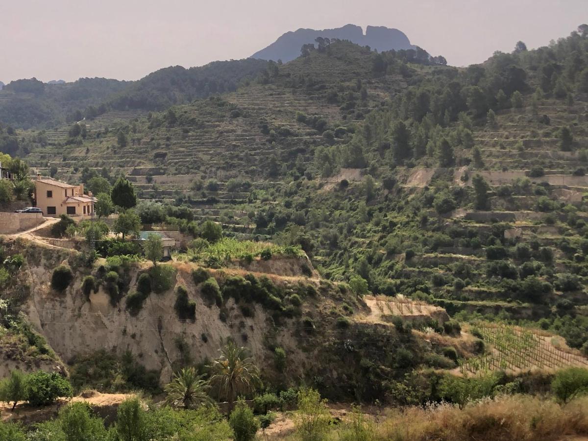 Finca El Tossalet, Gran Piscina Junto Al Pueblo Sella Ngoại thất bức ảnh